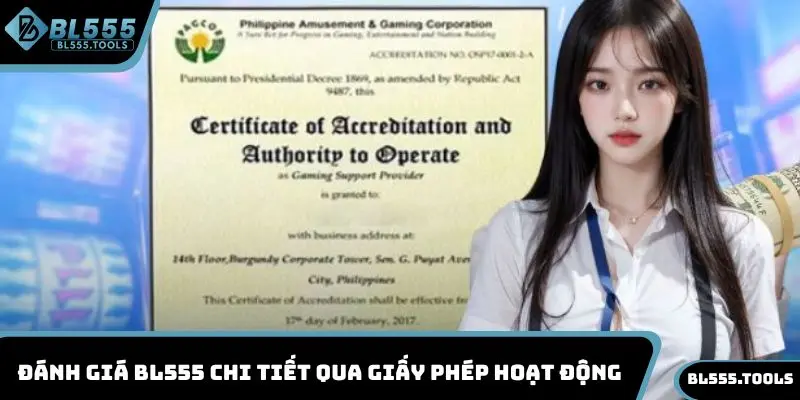 Đánh Giá BL555 - Thương Hiệu Cá Cược Đỉnh Cao Thưởng Lớn 2 Đánh giá BL555 chi tiết qua giấy phép hoạt động